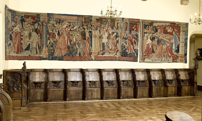 The stalls from the SaintLuciendeBeauvais Abbey